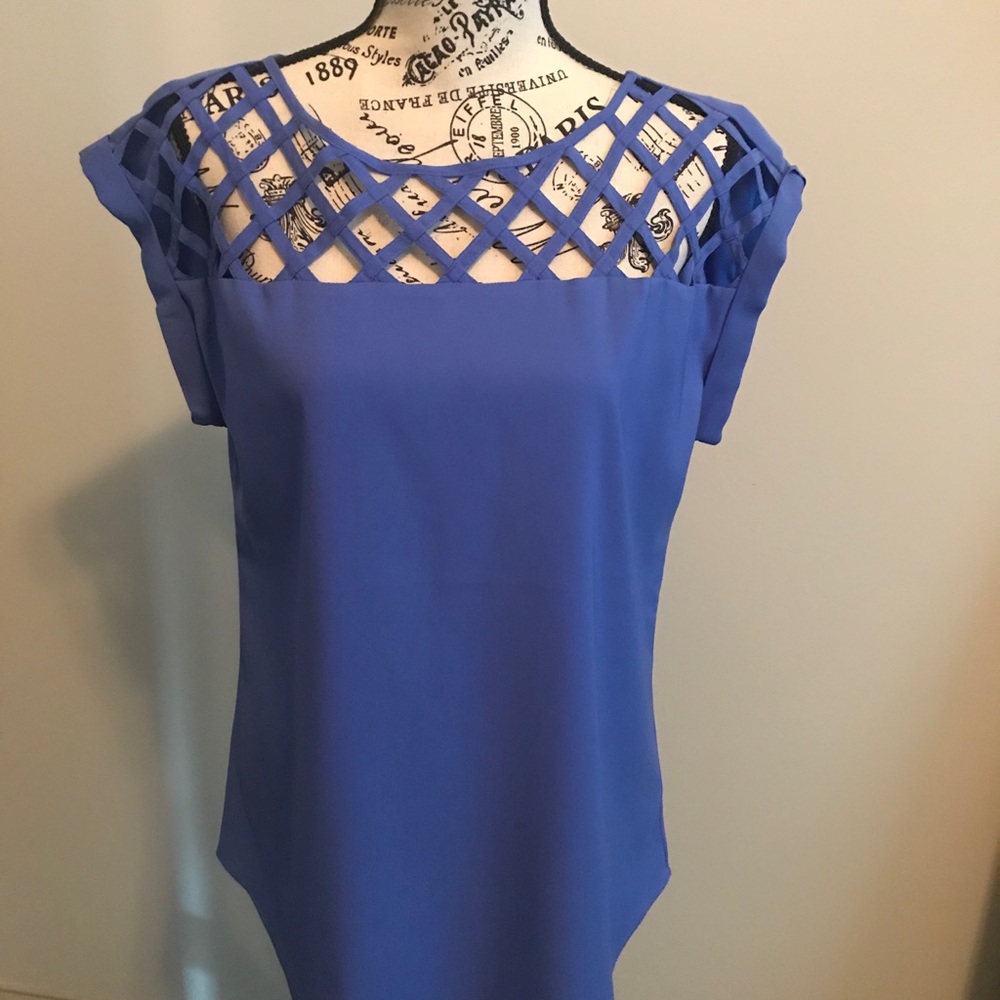 Blue Day to Night Blouse